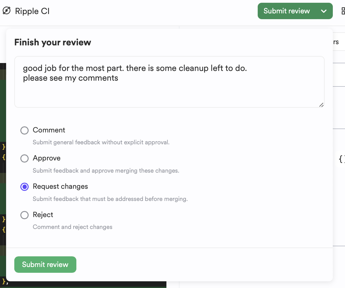 Submit review