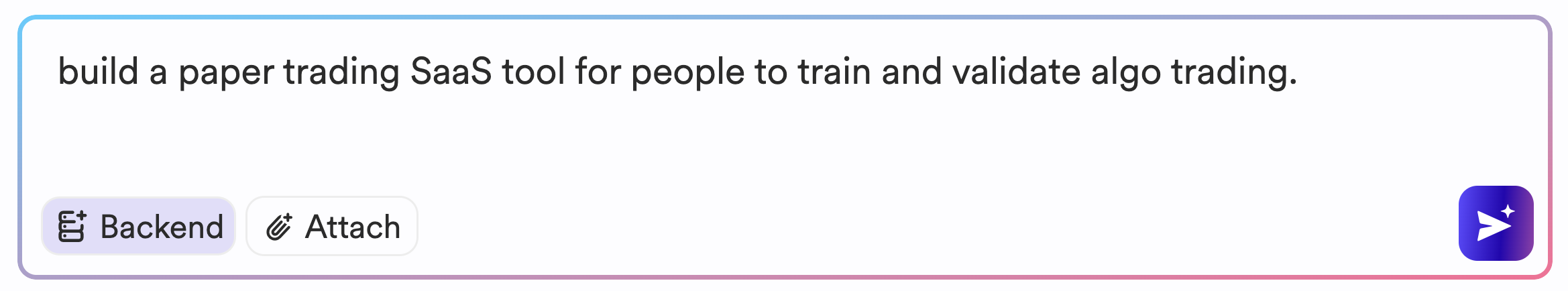 A prompt for creating a large solution