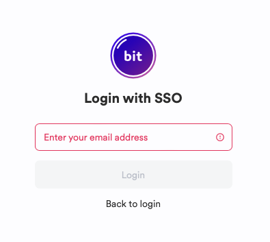 Login with sso